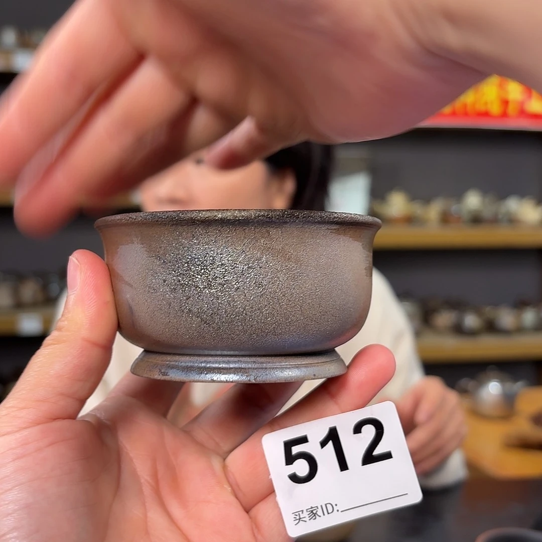 杯坭兴陶柴烧全手工原矿泥料杯