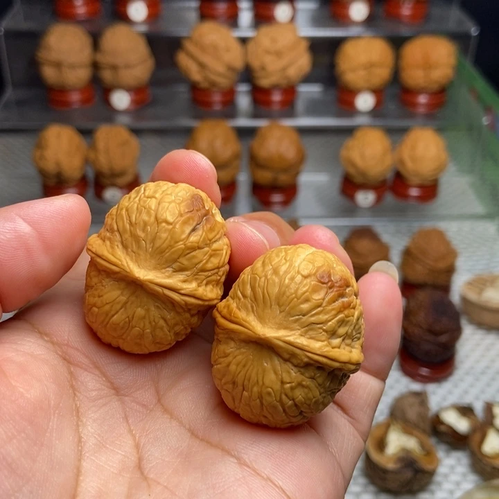 把件文玩核桃招财进宝30
