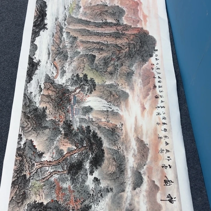 国画宣纸纯手绘字画