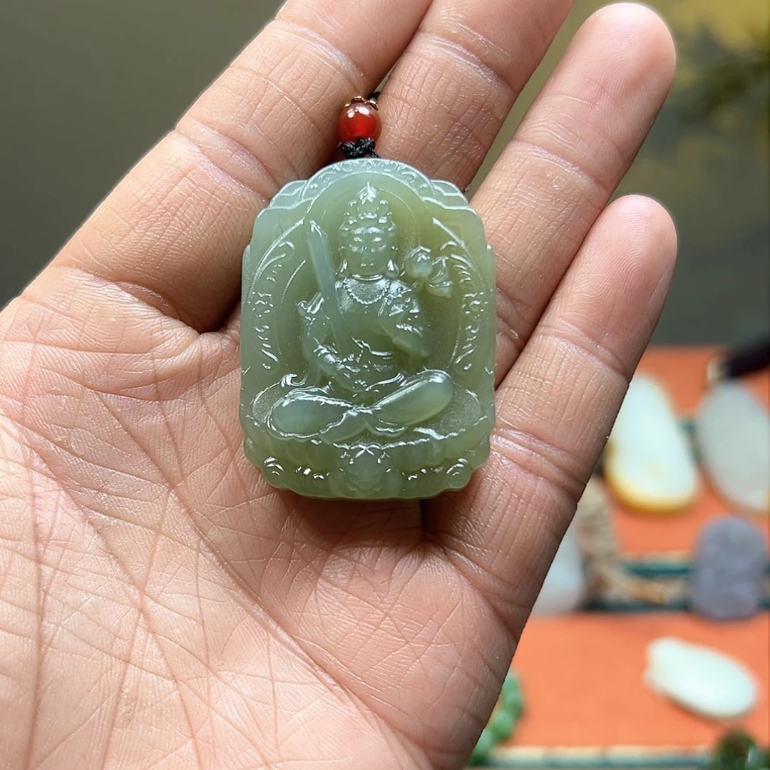 和田玉珠宝半成品未镶嵌