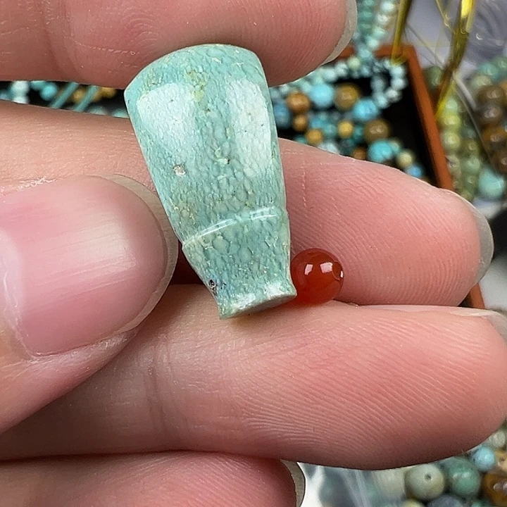 四***歪南红玛瑙未镶嵌配饰卡11