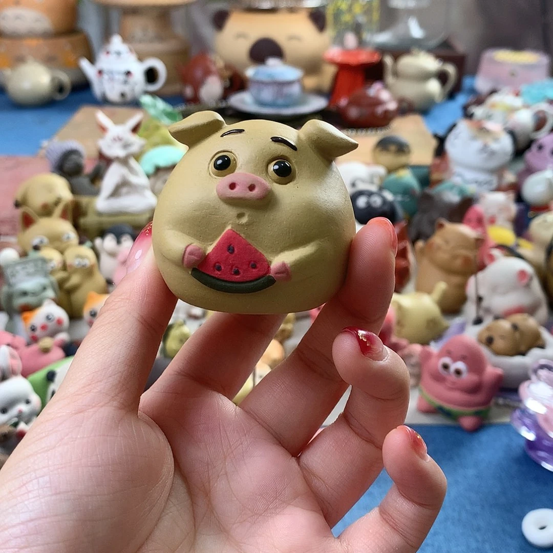 紫砂茶宠手工制作