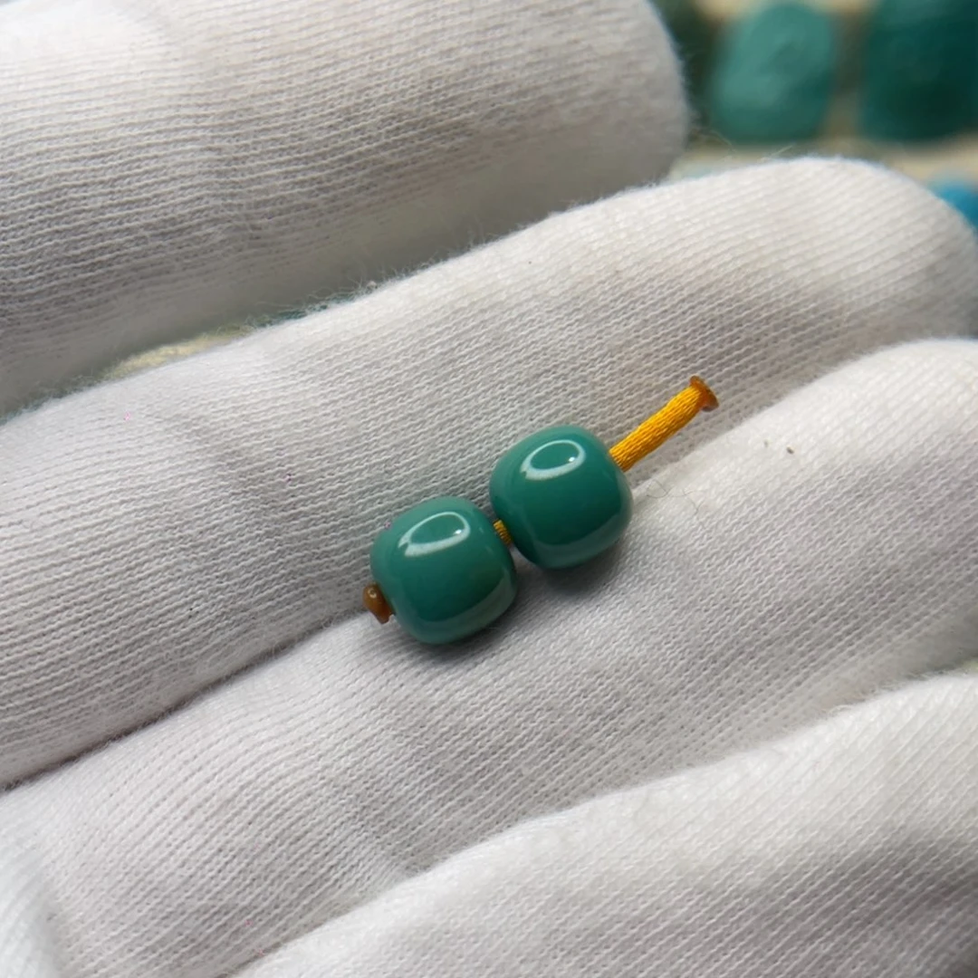 绿松石未镶嵌颈饰卡7.8