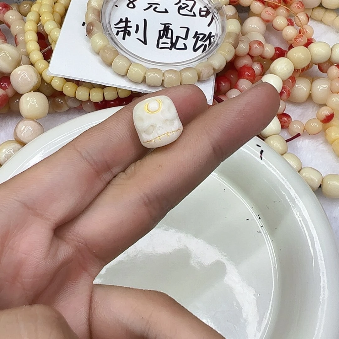驼骨手串/手链38驼骨阿呆彩绘