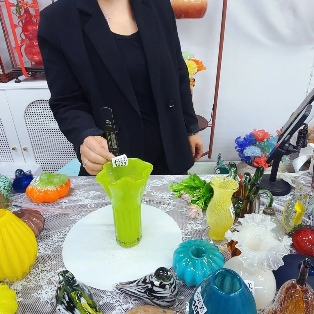1623 安妮家居琉璃摆件不完美