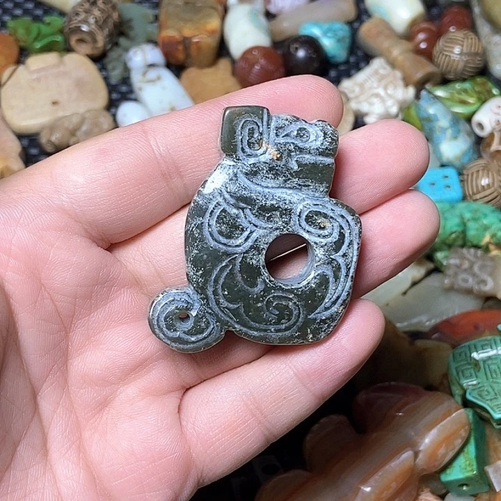 和田玉未镶嵌颈饰109