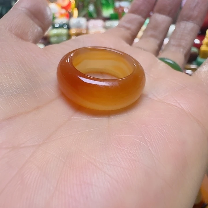随***缘玛瑙/玉髓未镶嵌戒指