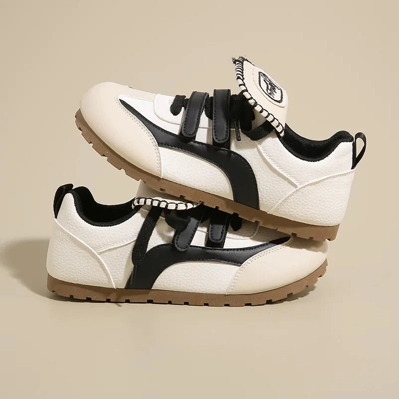 【海浪女鞋】春夏时尚百搭运动阿甘鞋MXG06-米黑