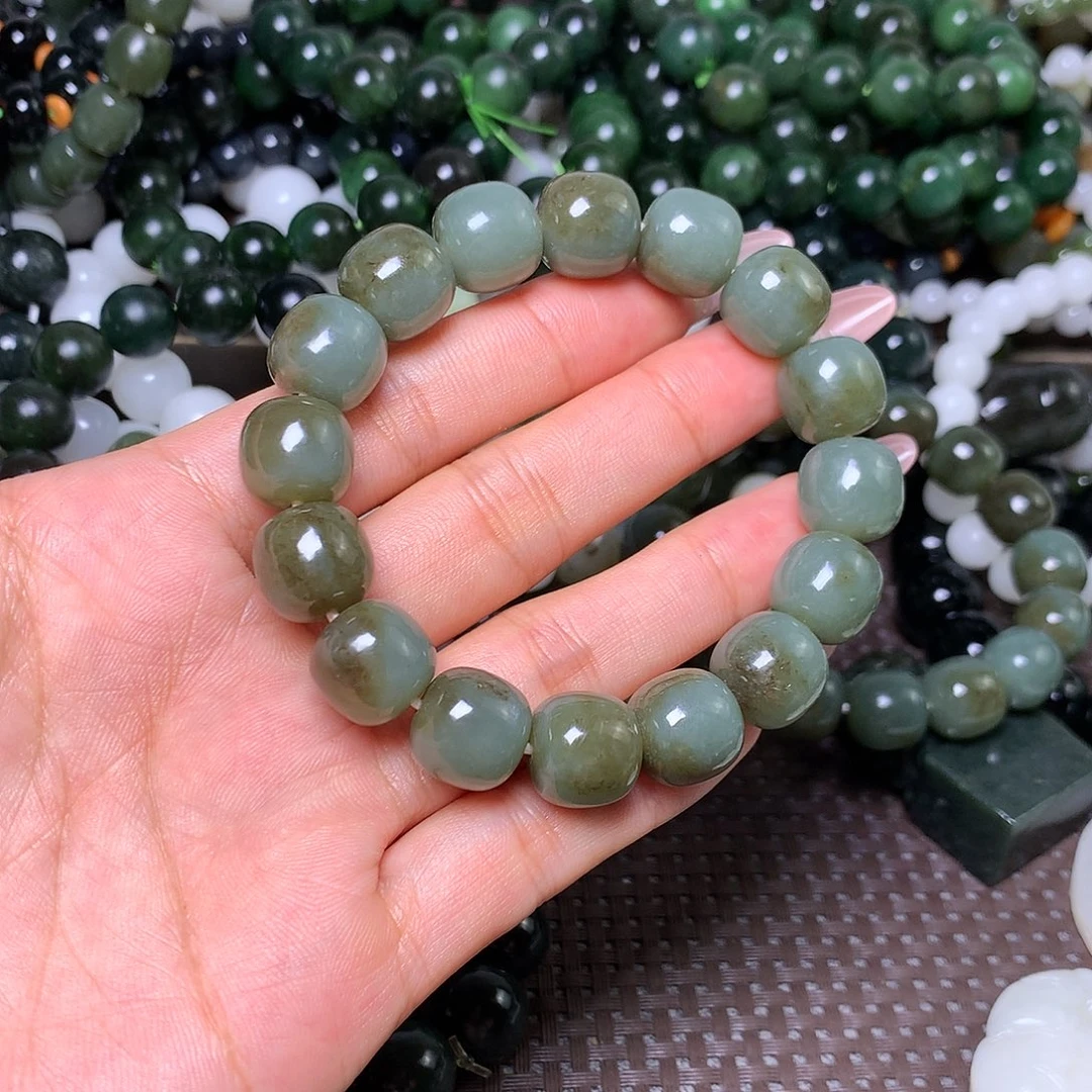 【闪购商品】手串未镶嵌和田玉卡12