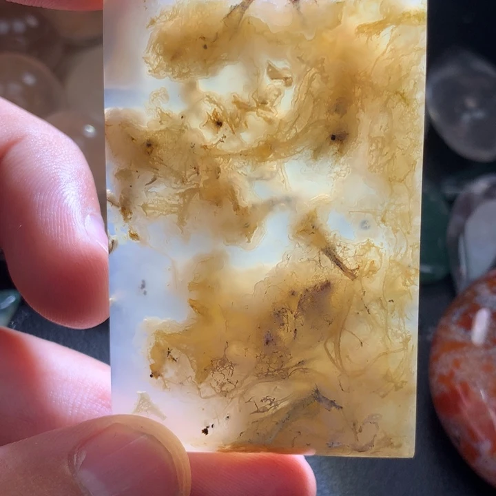 玛瑙/玉髓颈饰未镶嵌灯**邓