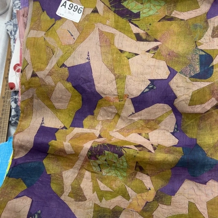 麻996莨麻纯苎麻盛夏梵高1.8米正