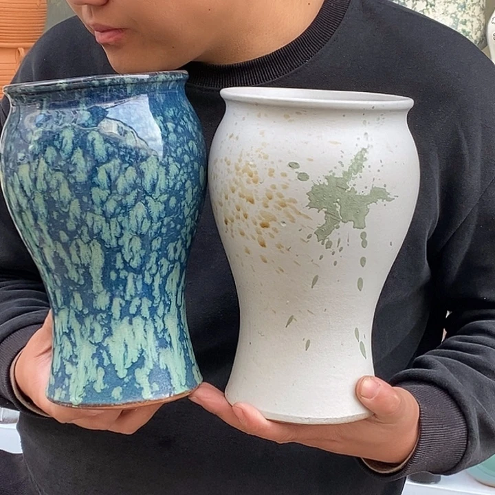 紫砂花盆口14高25福利