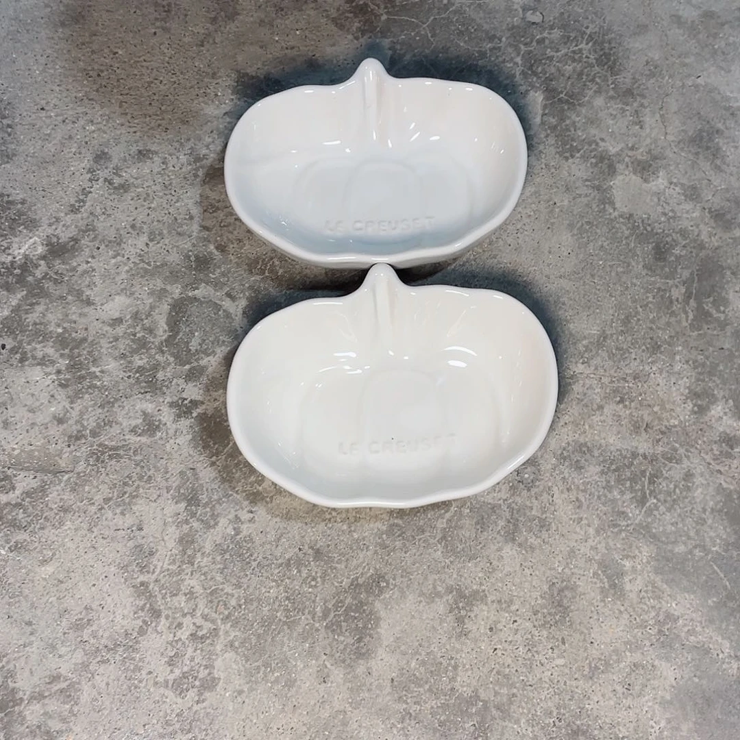 瓷片微瑕陶瓷餐具2个
