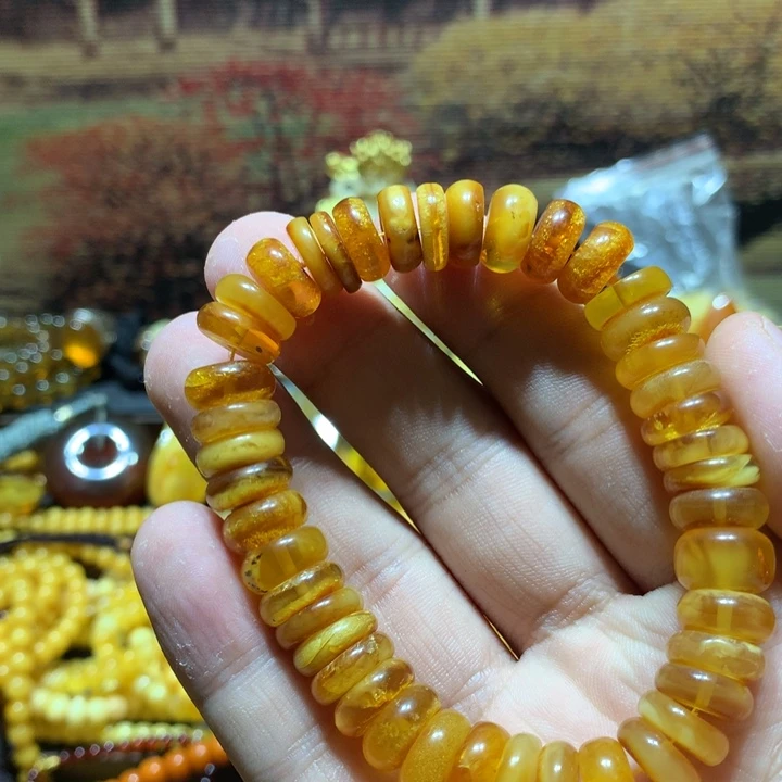 琥珀未镶嵌珠宝奇石
