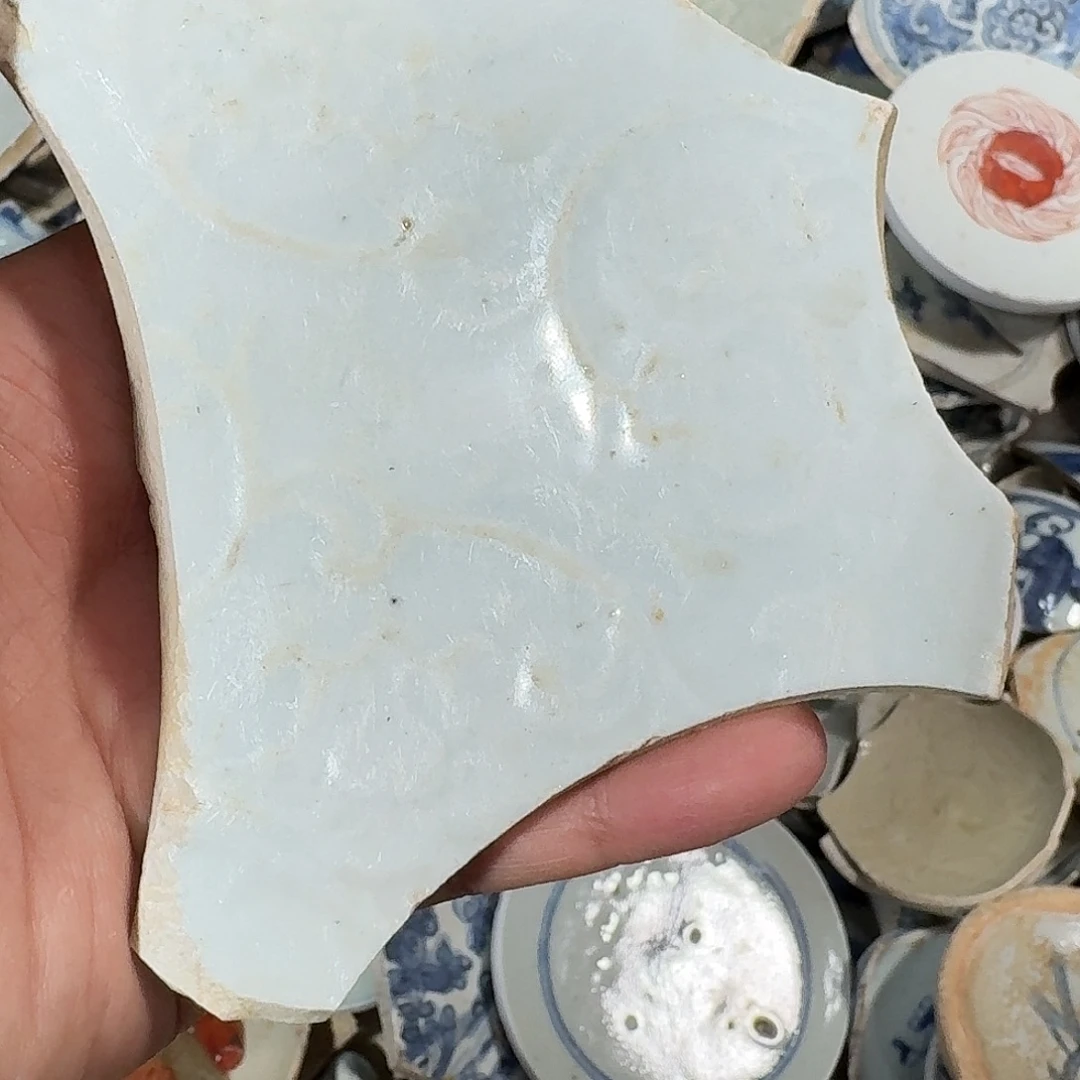 沐***堂瓷片瓷片标本，顺丰包邮