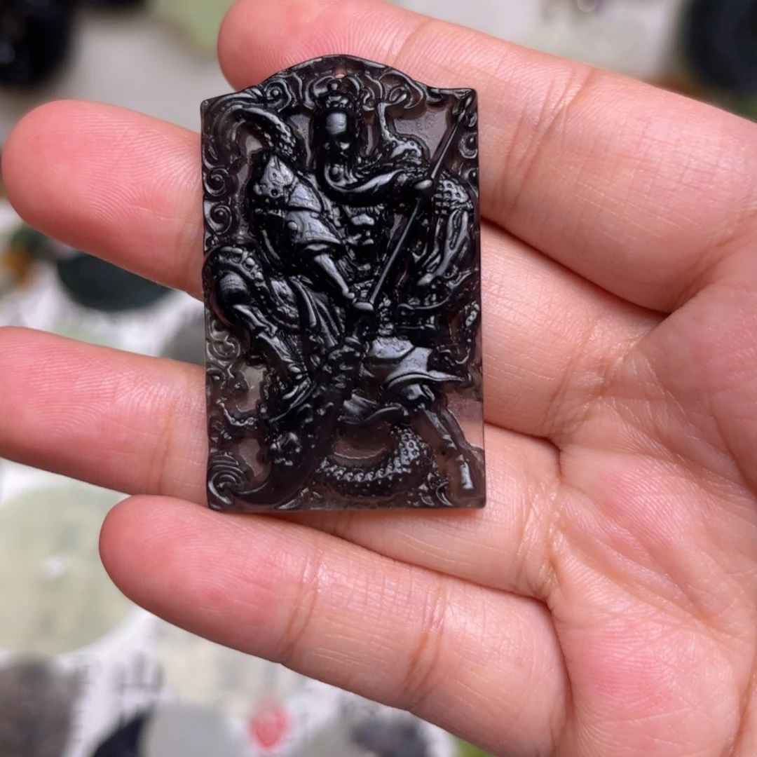 蛇纹石玉合金颈饰