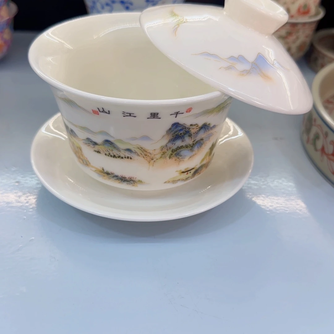 这些盖碗真好看！！！