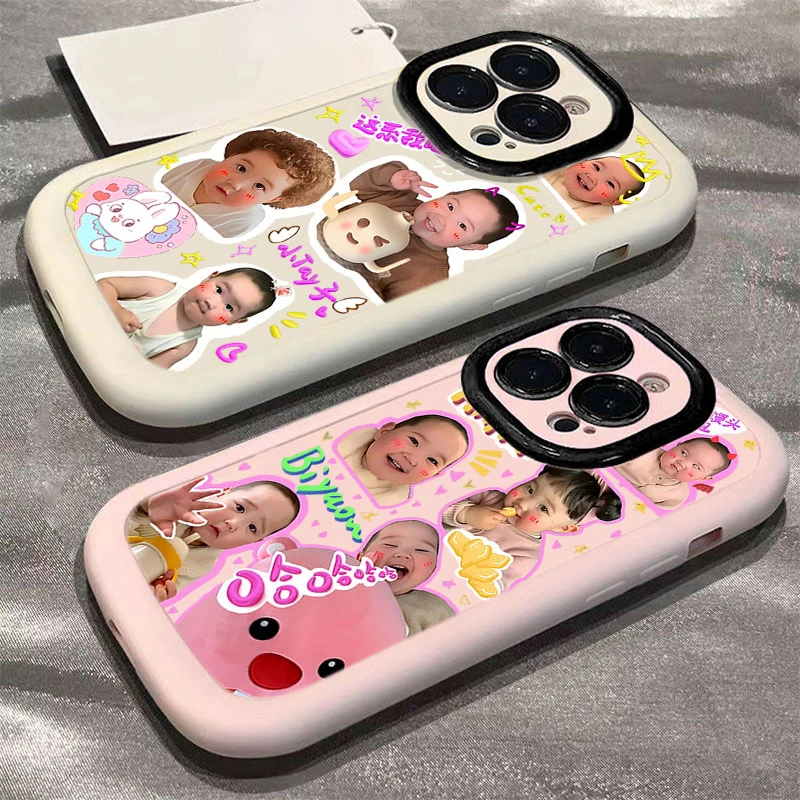 可爱小TAY子适用iphone16苹果1514手机壳情侣11泡芙13p/12Promax