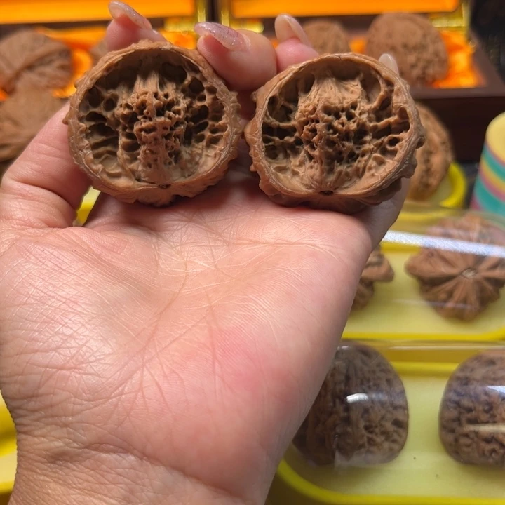 吊坠文玩核桃42聚宝盆