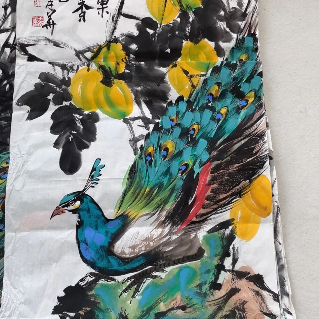 国画王孝华老师绘画