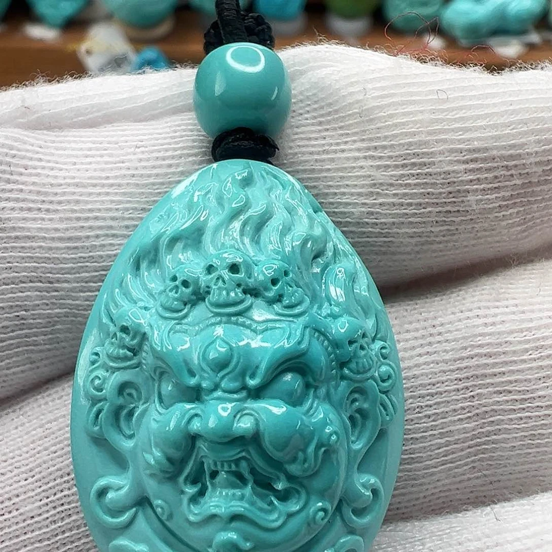 绿松石大黑天 未镶嵌