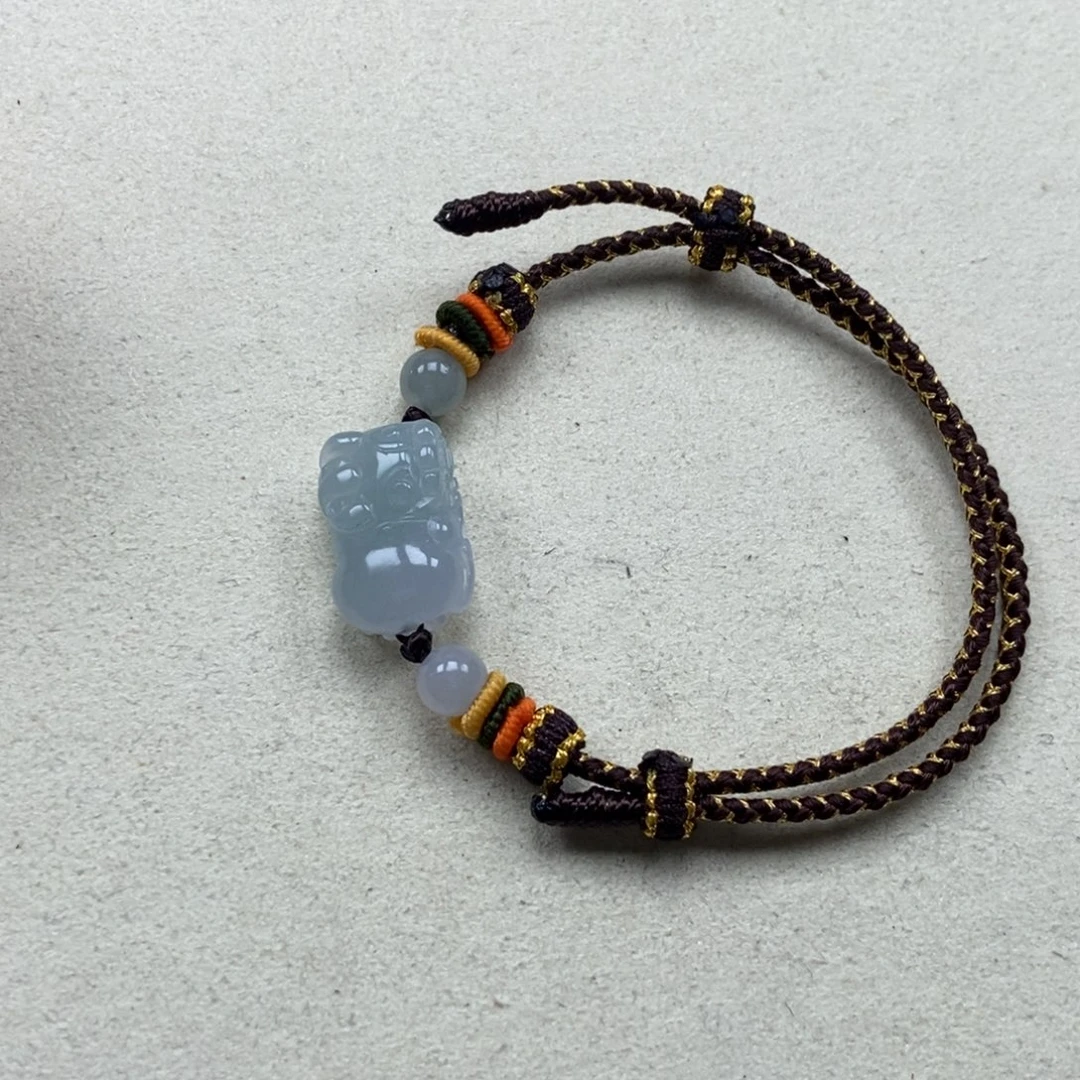 喜***洋翡翠未镶嵌颈饰霸王