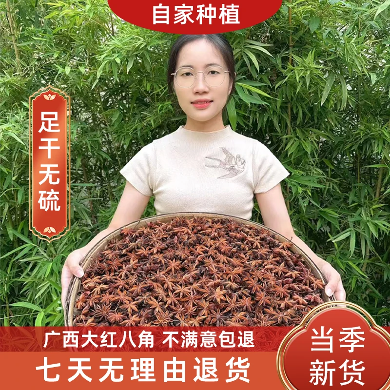 广西大红八角原产地深山老树足干无硫八角大料香料调味料