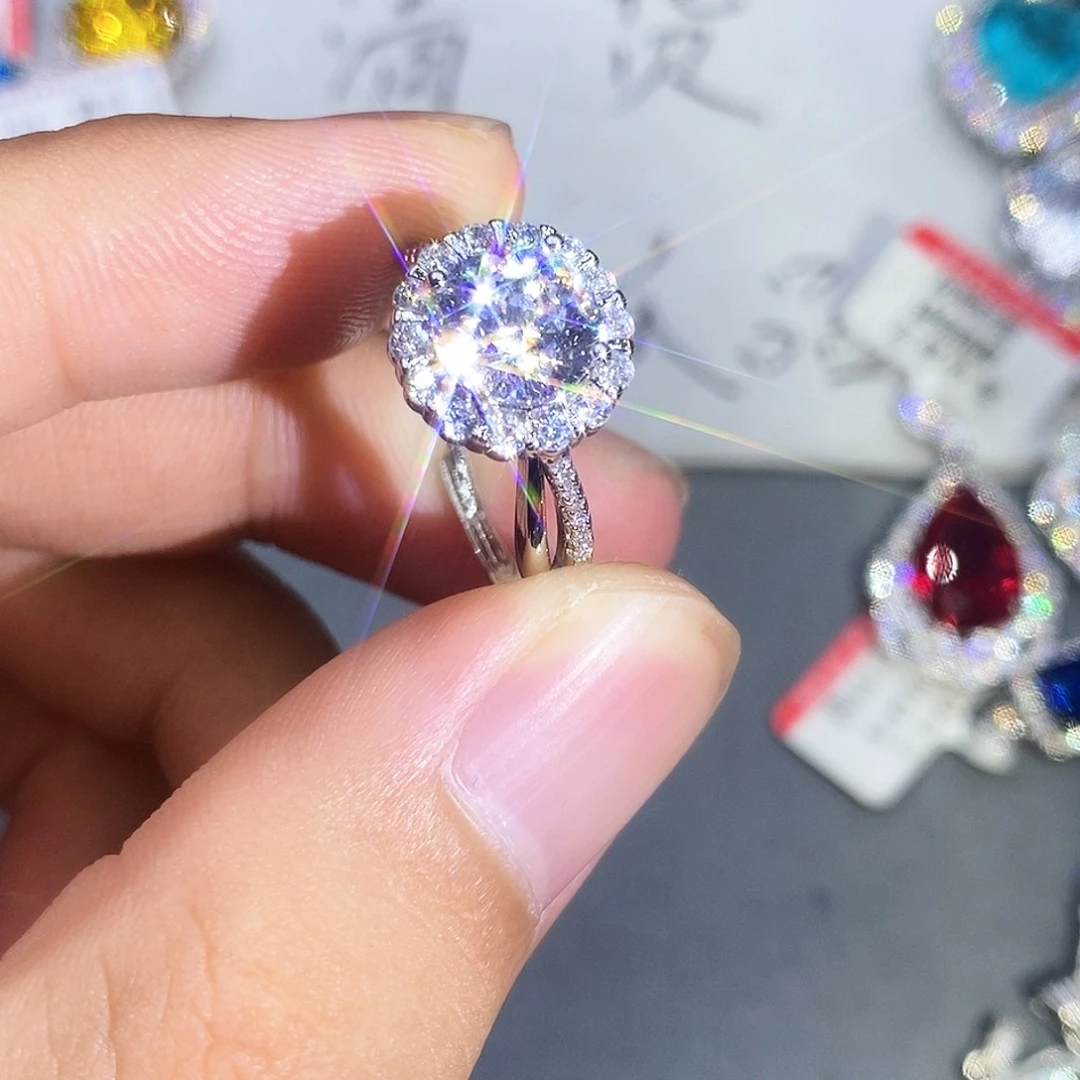 合金石英质玉戒指