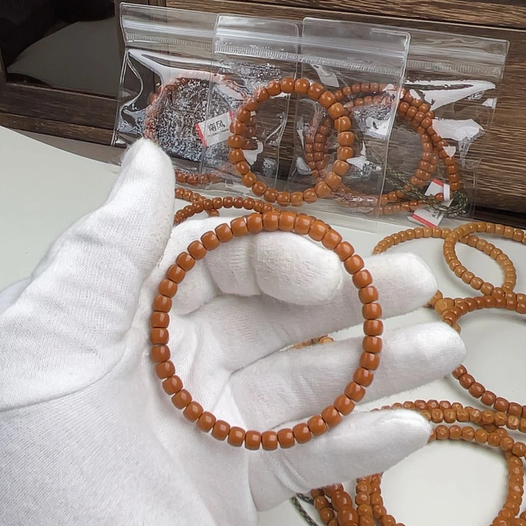 橄榄核手串老挝核核尖手串福利