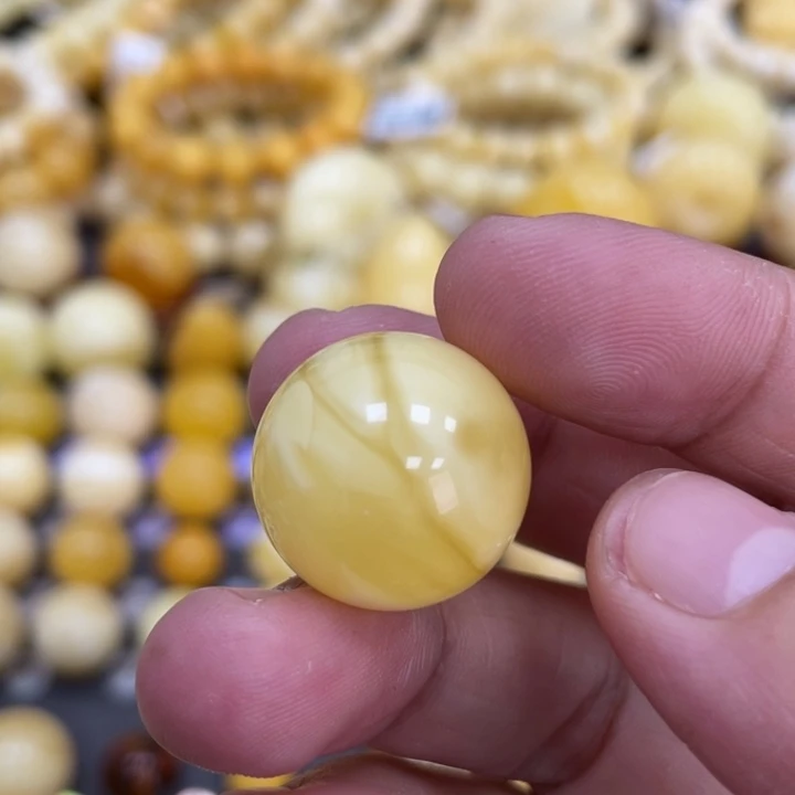 裸石蜜蜡未镶嵌19.3mm