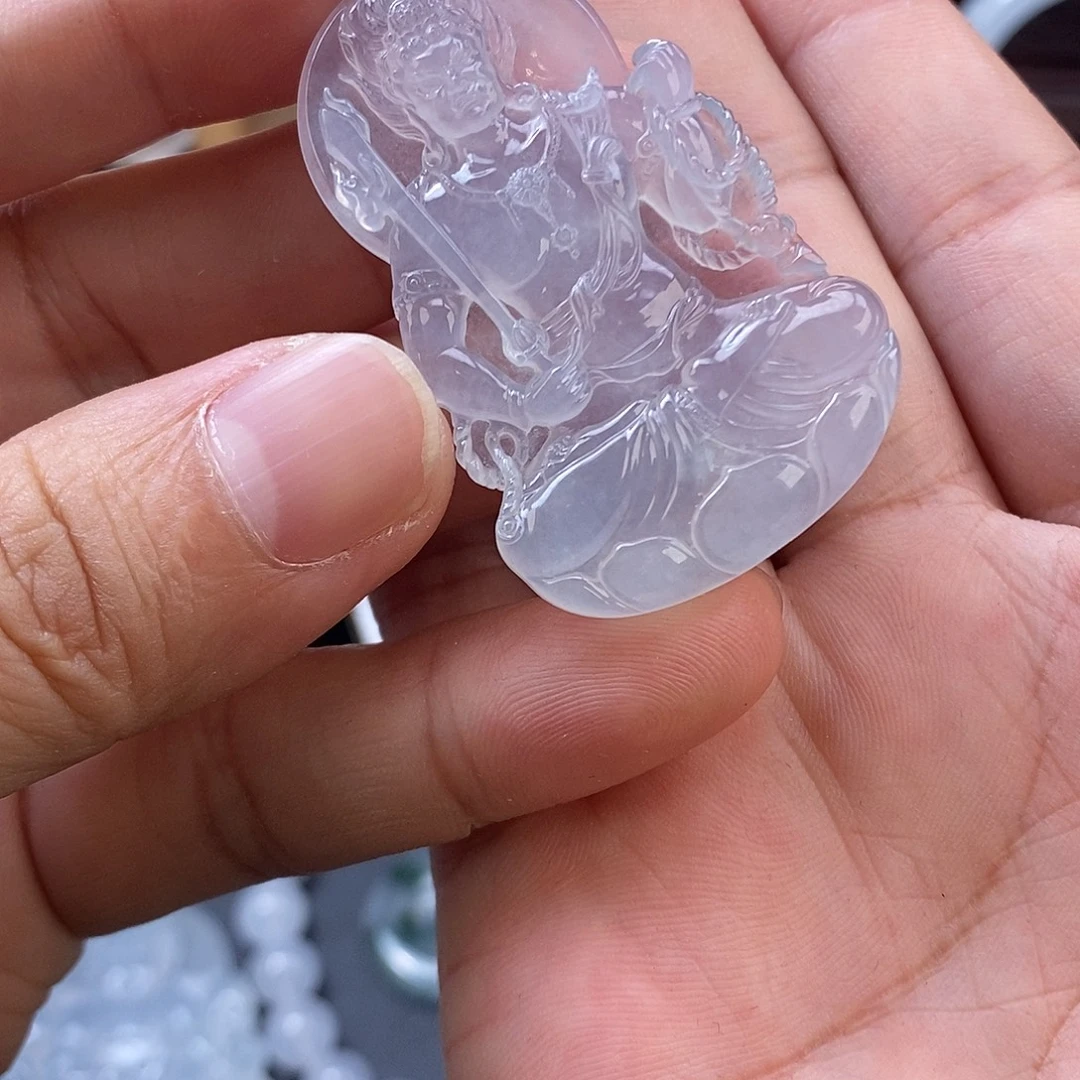 雁***狒翡翠未镶嵌颈饰翡翠