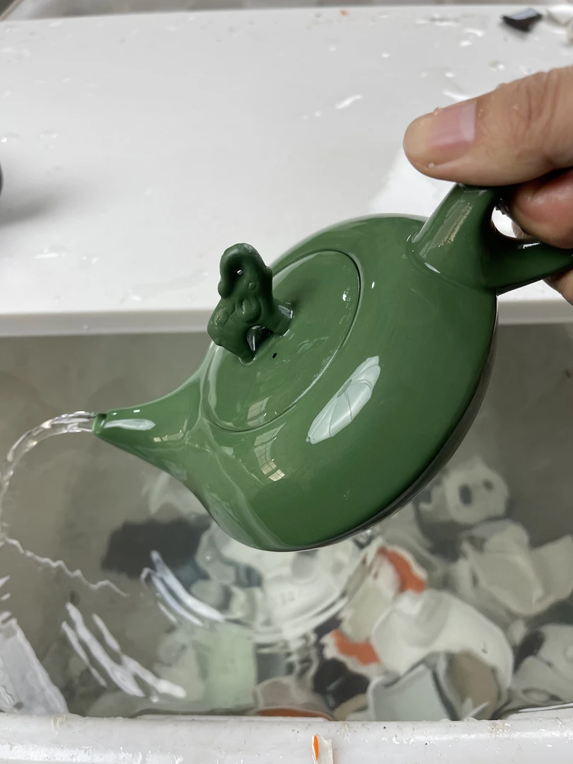 【闪购商品】国名绿虚柄壶LXB