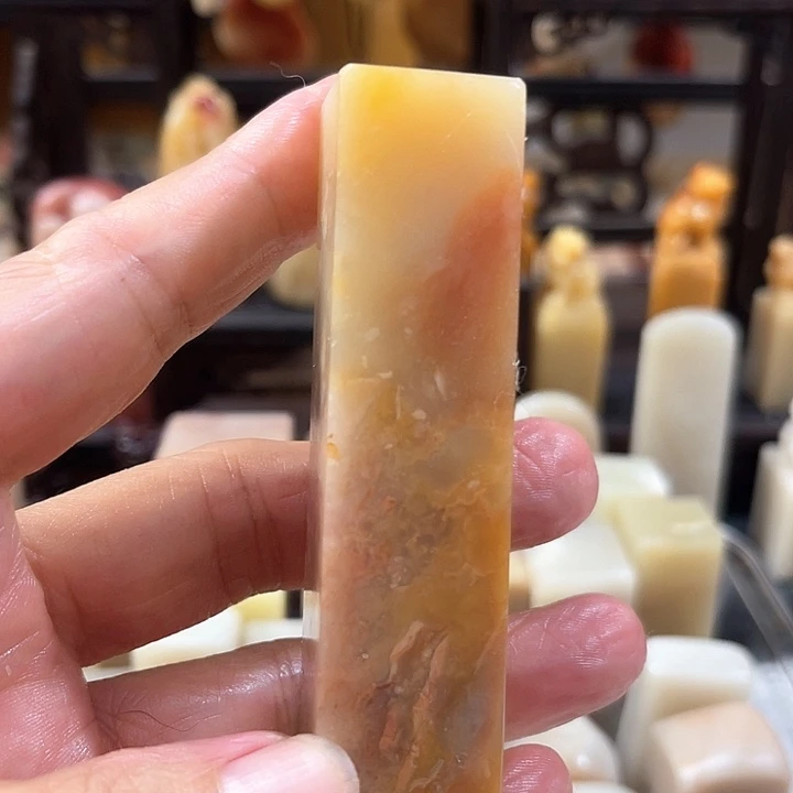 寿山石印章石一个