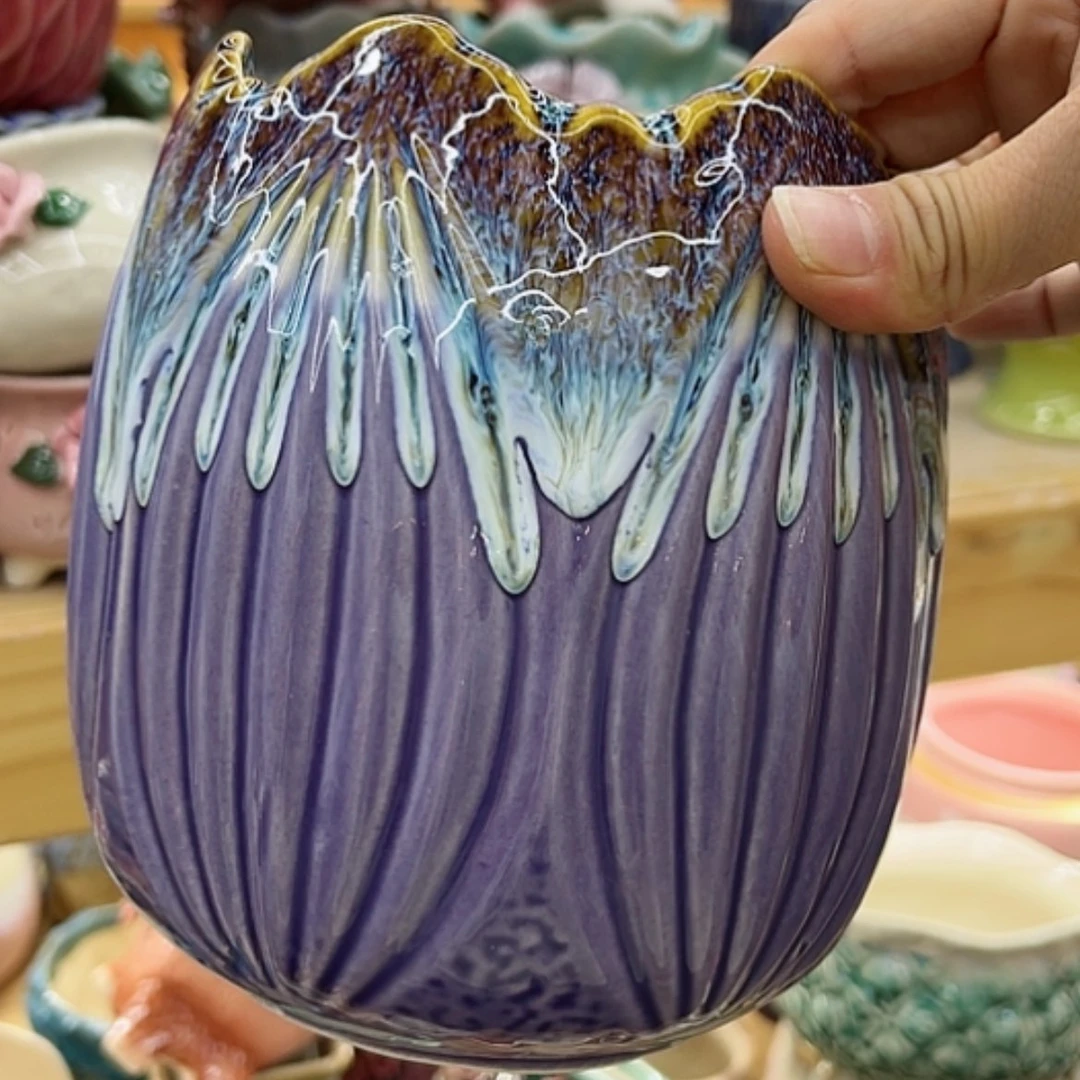 【闪购商品】陶瓷花盆