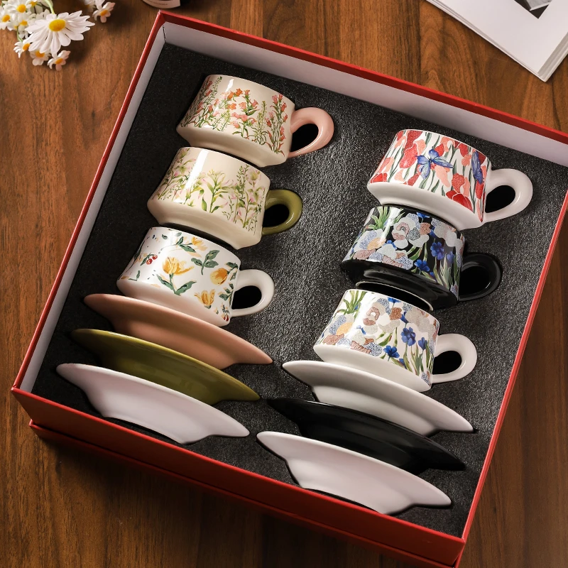 川岛屋咖啡杯礼盒搬家乔迁新居生日结婚新婚订婚新年礼物杯子套装