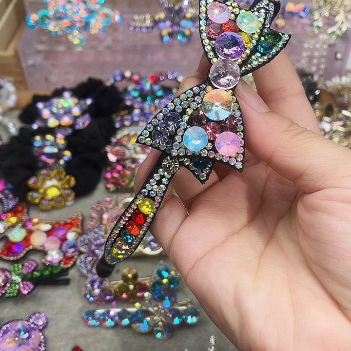 铁合金皮质彩色发箍