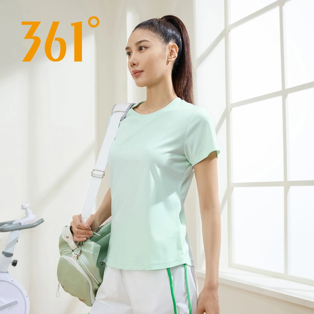 361°运动t恤夏季新款速干透气女士休闲T恤短袖跑步瑜伽662424126