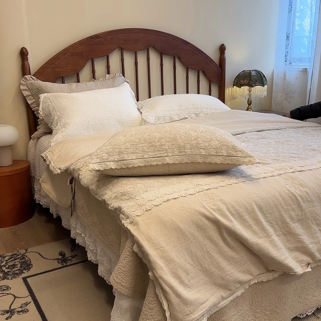 棉棉重工棉麻四件套被套200✖️230