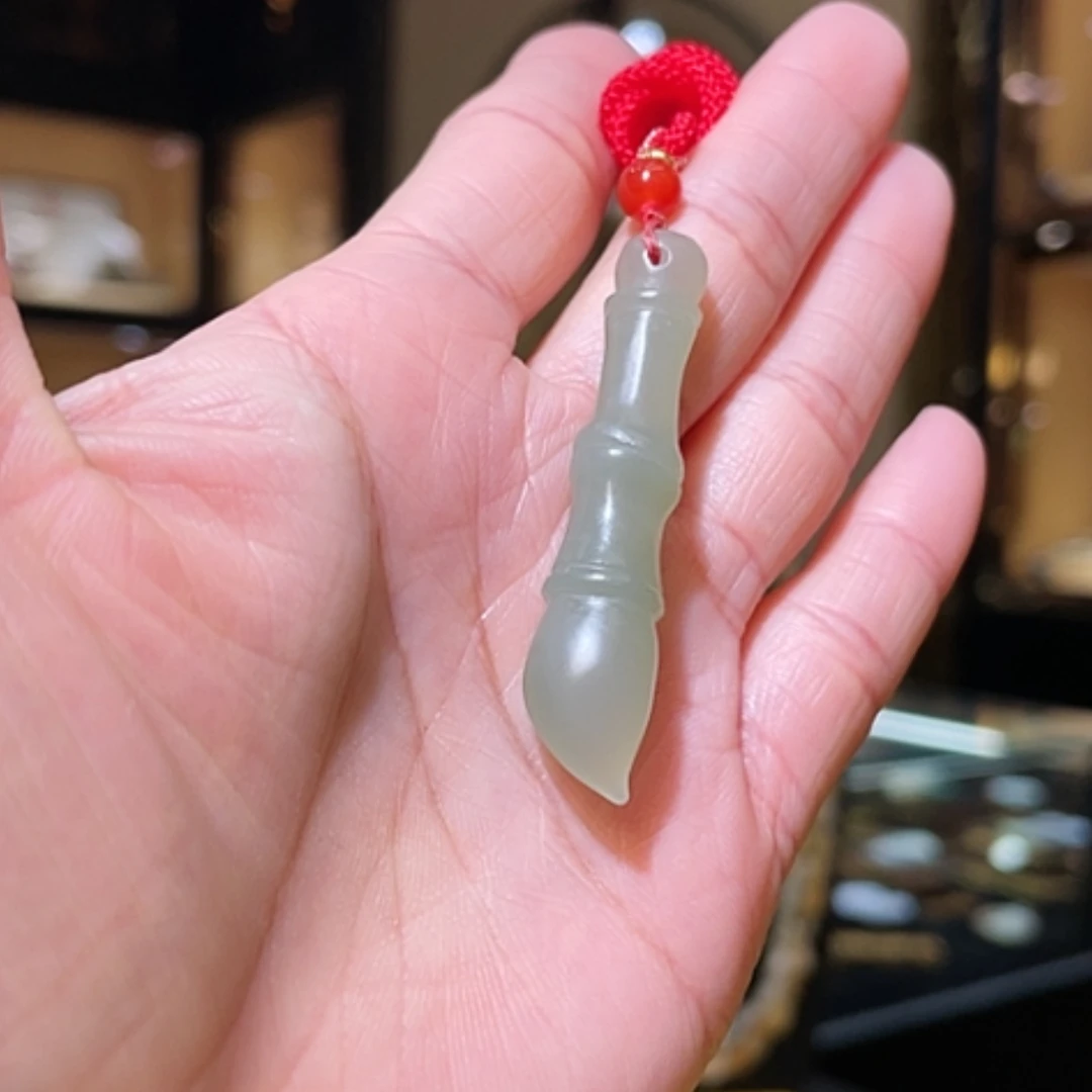 【闪购商品】和田玉颈饰未镶嵌文昌笔金榜题名