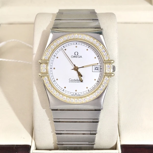 欧米茄/95新/石英表/表径32.5/S999250124028