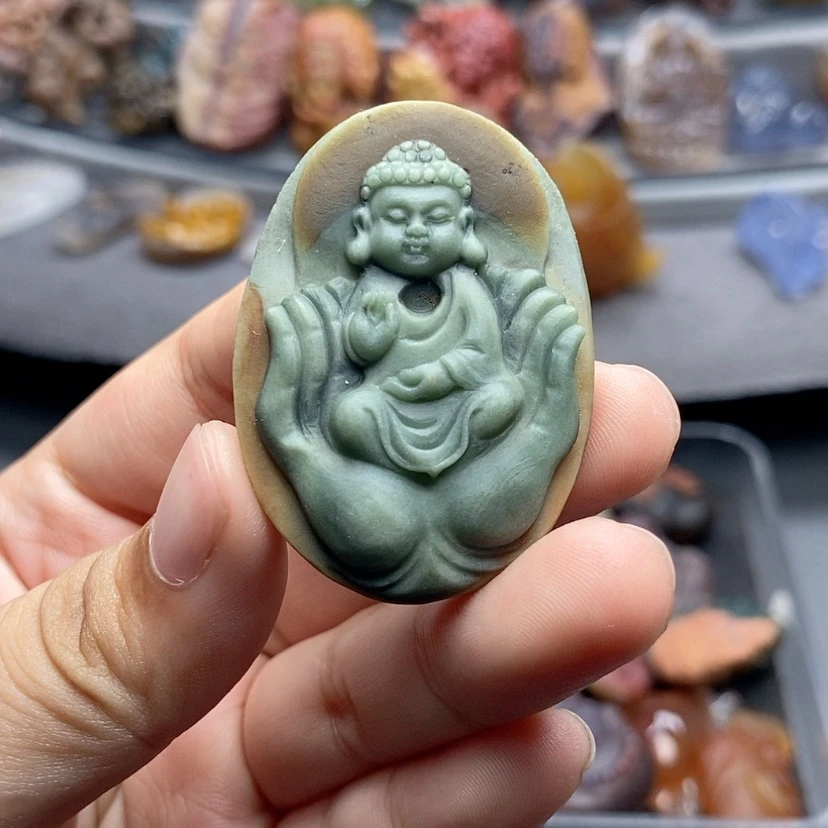 【闪购商品】未镶嵌定制石英质玉吊坠