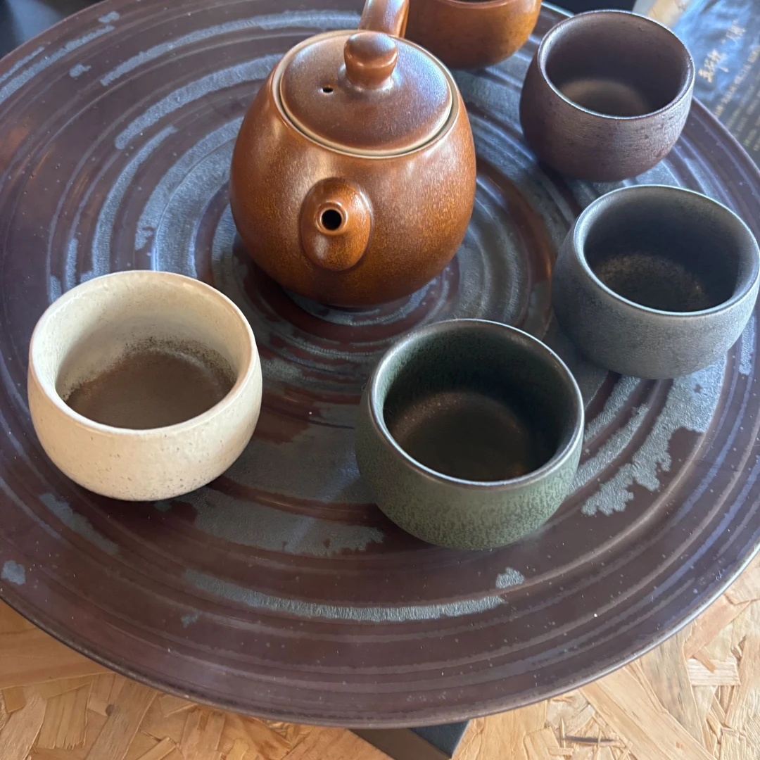 五行茶礼金木水火土一壶五杯茶具083