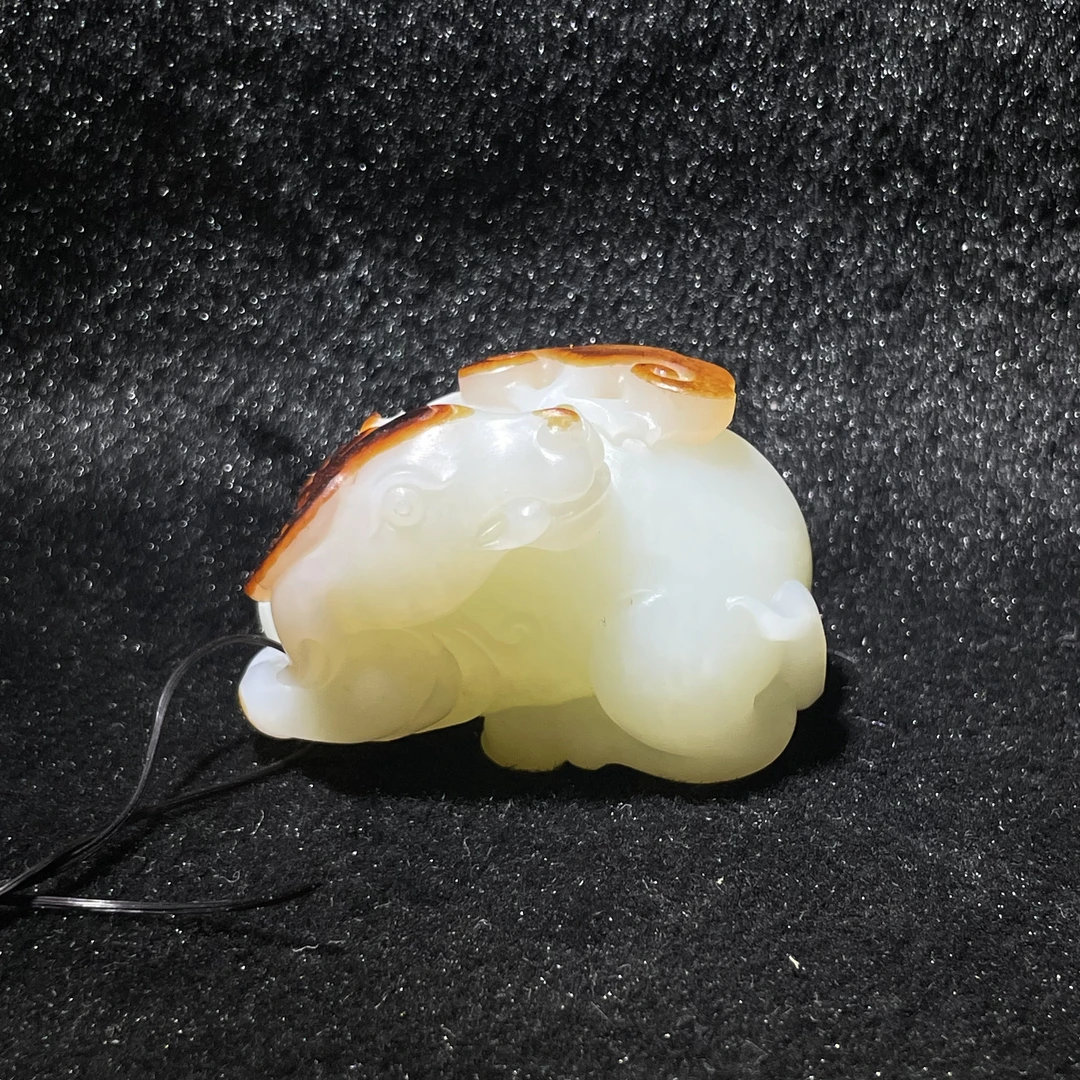 和田玉瑞兽2505060038