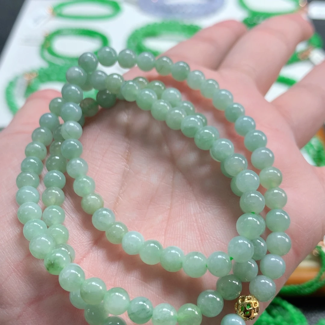 翡翠未镶嵌手链翡翠