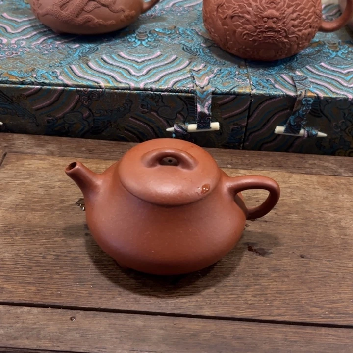 茶壶紫砂见瓢清水泥紫砂壶