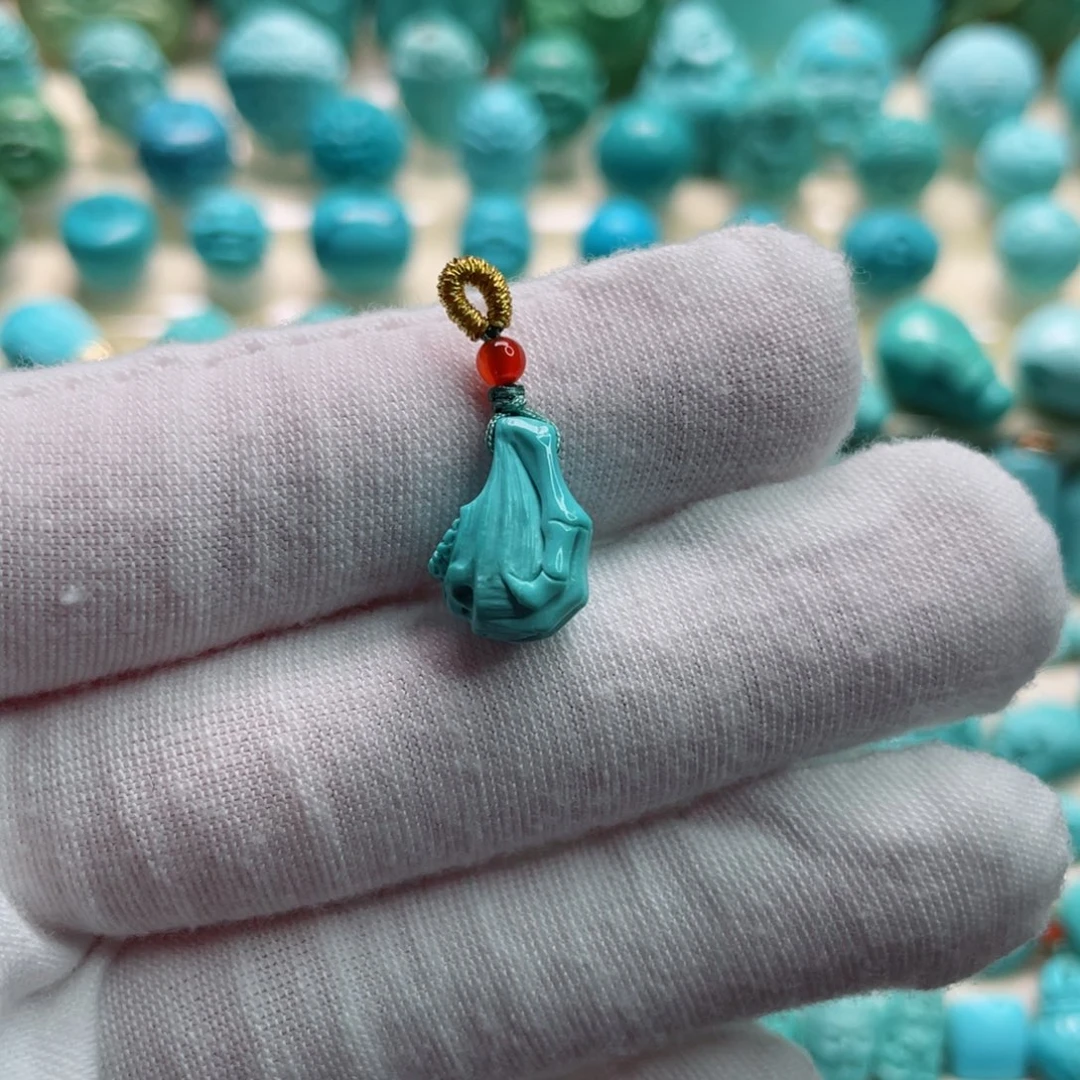 绿松石珠宝奇石未镶嵌