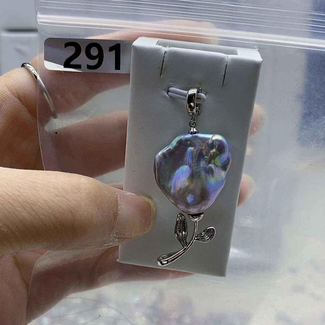 颈饰合金淡水珍珠