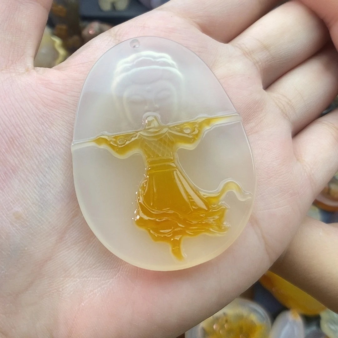 玛瑙/玉髓未镶嵌颈饰