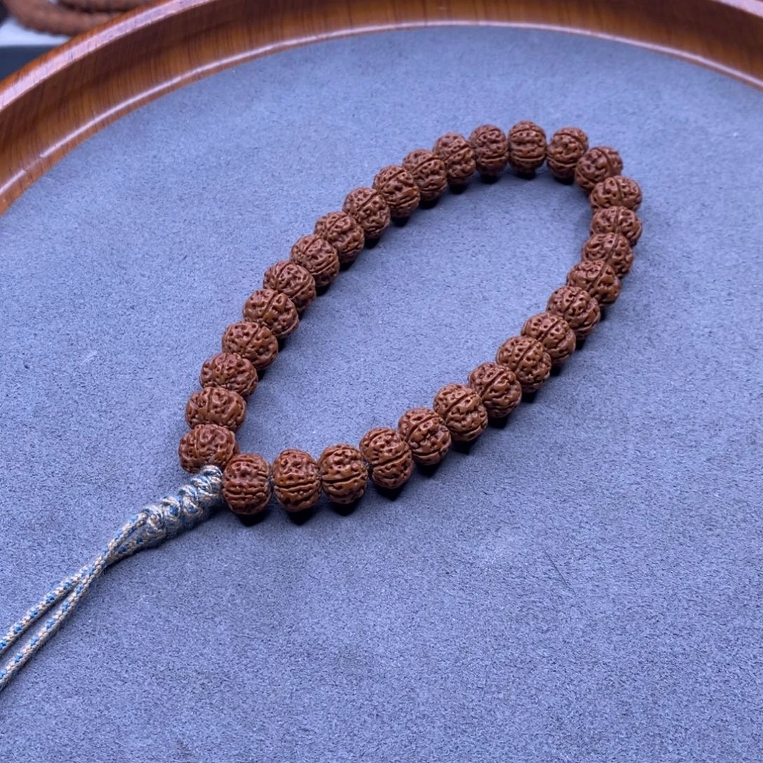 手串金刚菩提凹底梅花尺寸1.1