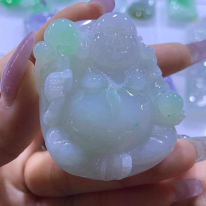 翡翠未镶嵌颈饰天然翡翠A货吊坠